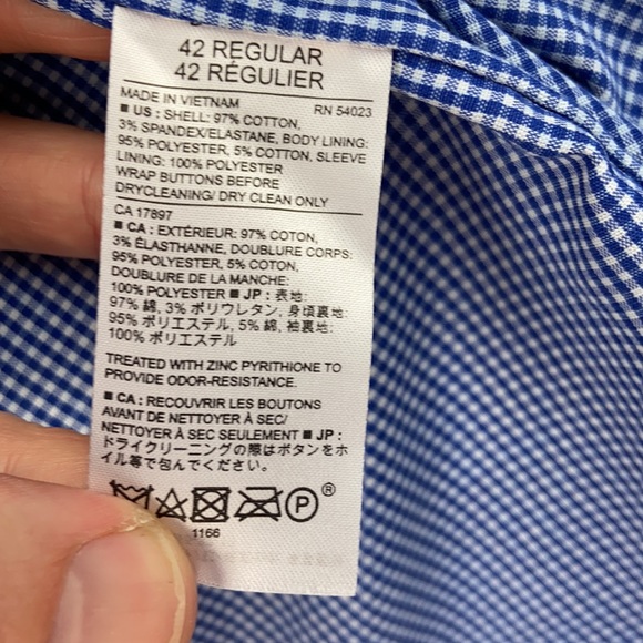 Banana Republic Men’s Slim Fit Tan Sport Coat 42R - Picture 5 of 9